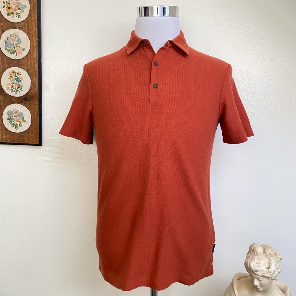 Ted Baker London Rust Polo Shirt